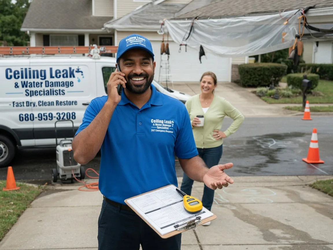 Ceiling Leak Cleanup Mountain Home Afb, ID FAQs